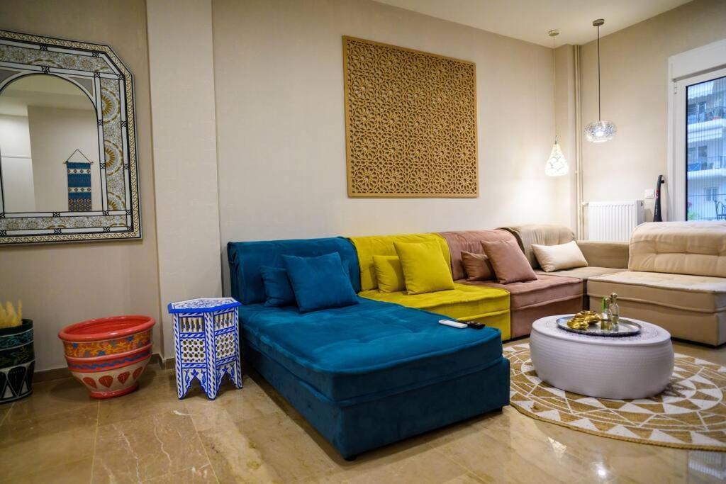 Appartamento Boho 2 Bdr Luxury Meets The East Atene Esterno foto