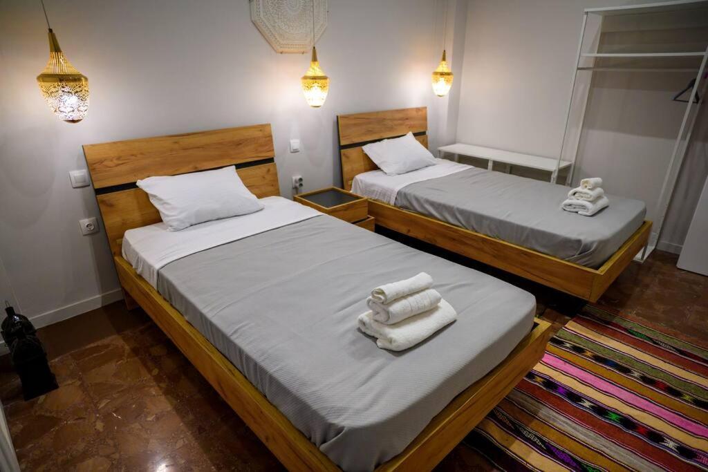 Appartamento Boho 2 Bdr Luxury Meets The East Atene Esterno foto