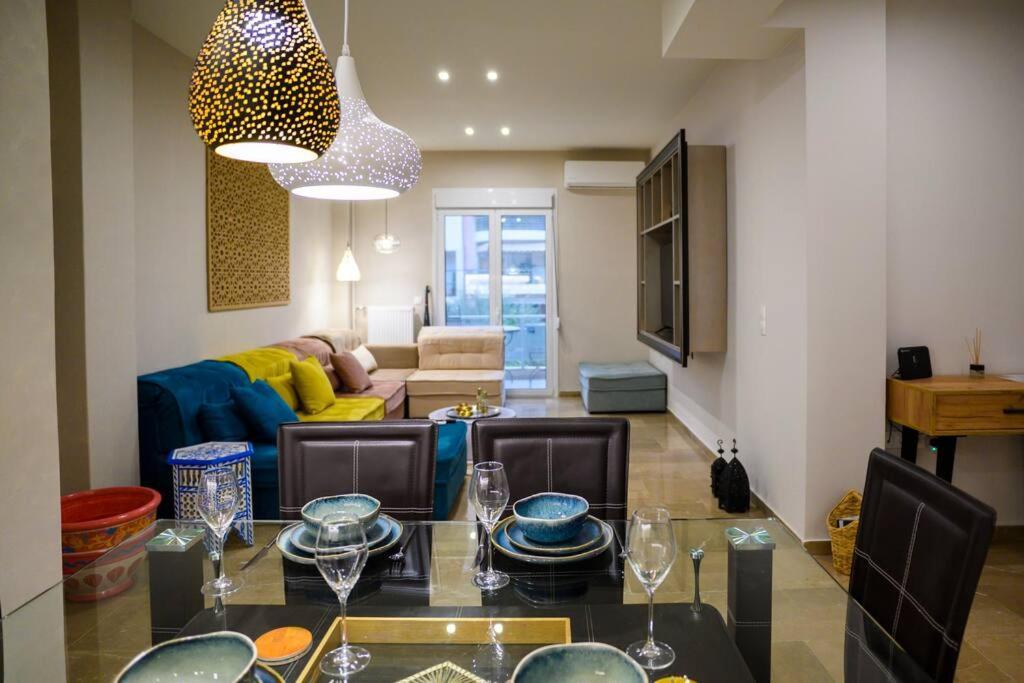 Appartamento Boho 2 Bdr Luxury Meets The East Atene Esterno foto