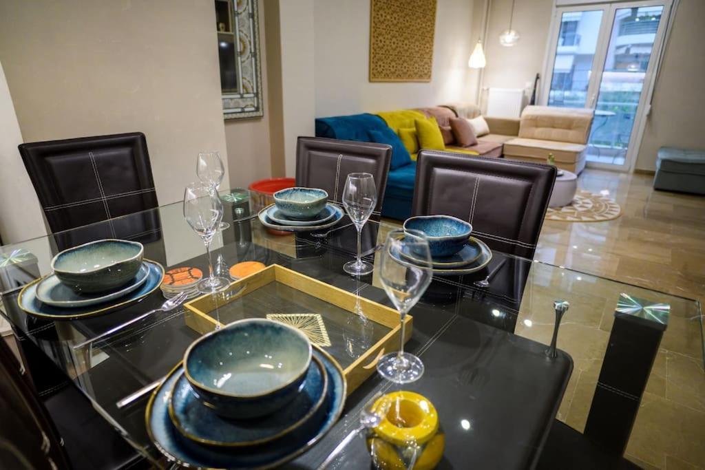 Appartamento Boho 2 Bdr Luxury Meets The East Atene Esterno foto