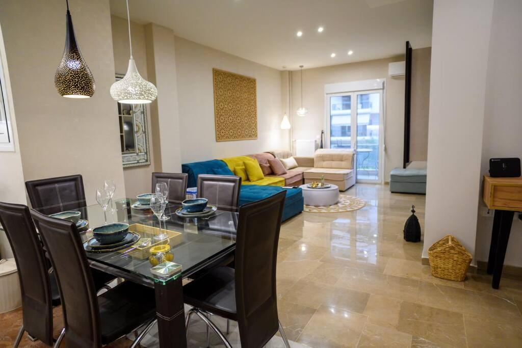 Appartamento Boho 2 Bdr Luxury Meets The East Atene Esterno foto